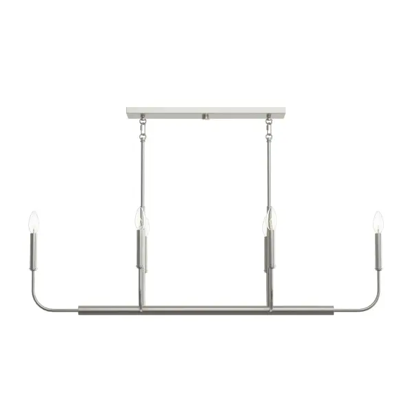 Reines Four-Light Linear Chandelier - Image 5
