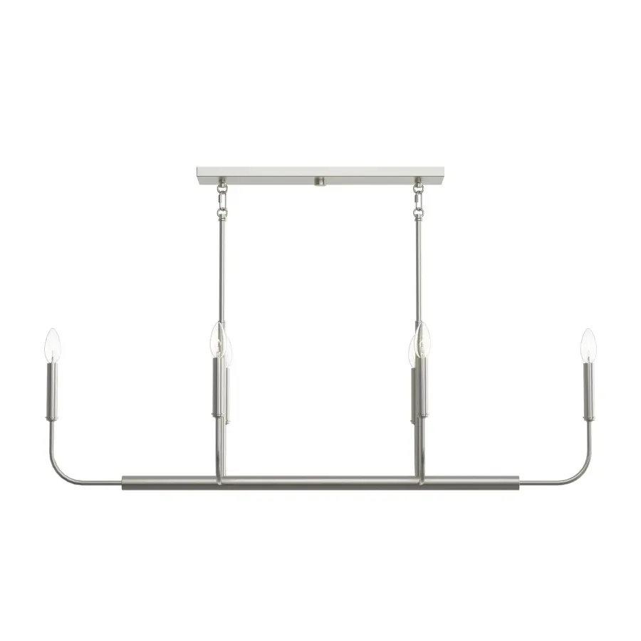 Reines Four-Light Linear Chandelier - Image 5