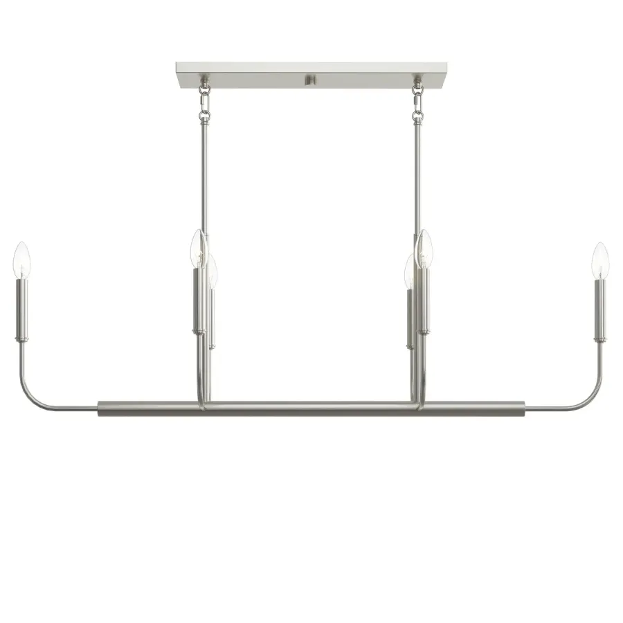 Reines Four-Light Linear Chandelier - Image 7