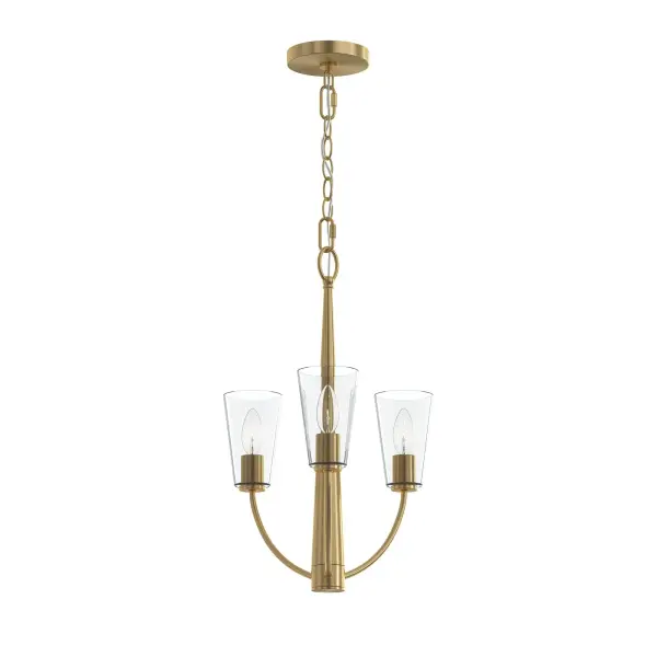 Jheni Three-Light Chandelier - Image 2