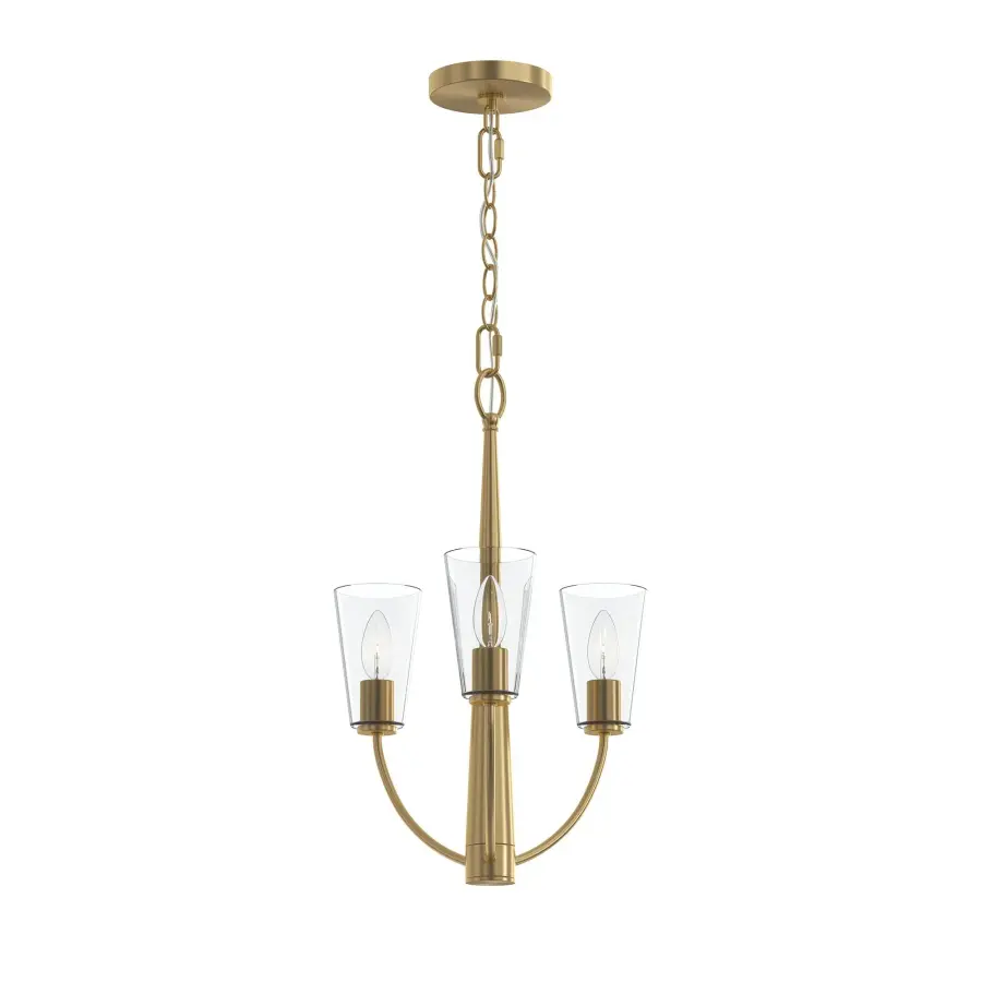 Jheni Three-Light Chandelier - Image 2