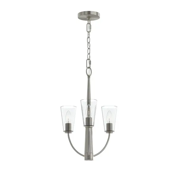 Jheni Three-Light Chandelier - Image 3