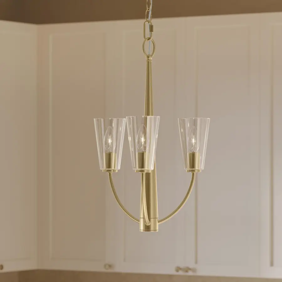 Jheni Three-Light Chandelier - Image 9