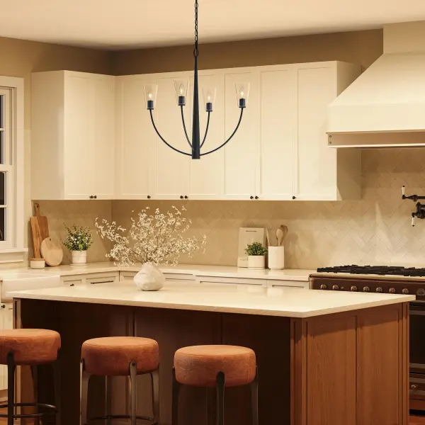 Jheni Four-Light Chandelier - Image 22