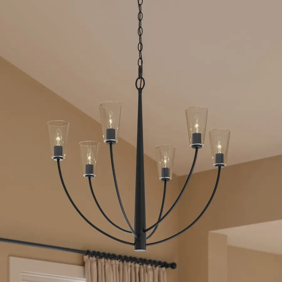Jheni Six-Light Chandelier - Image 12