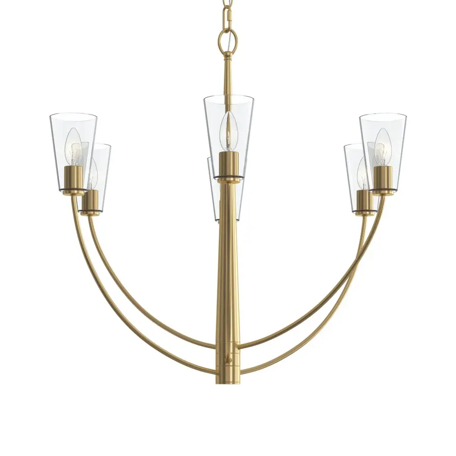 Jheni Six-Light Chandelier - Image 26