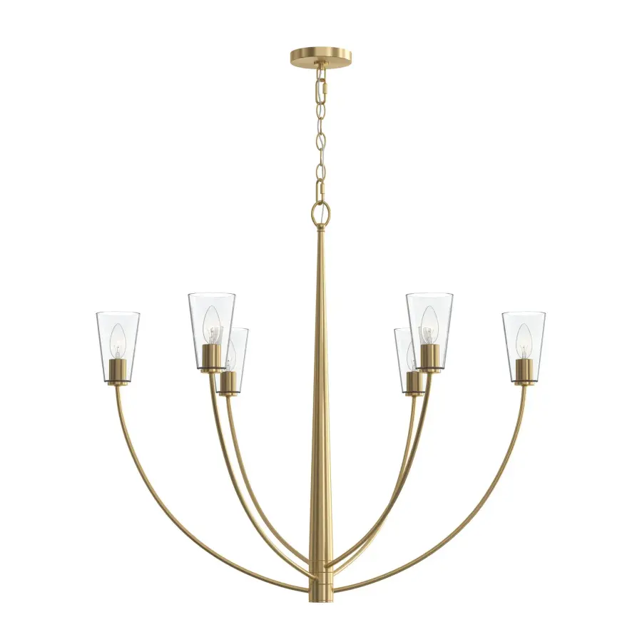 Jheni Six-Light Chandelier - Image 12