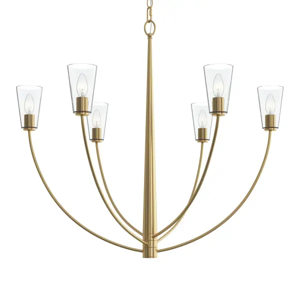 Jheni Six-Light Chandelier - Image 14