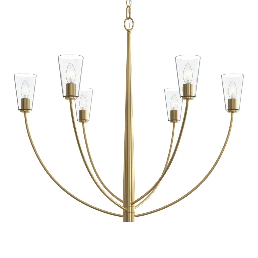 Jheni Six-Light Chandelier - Image 14