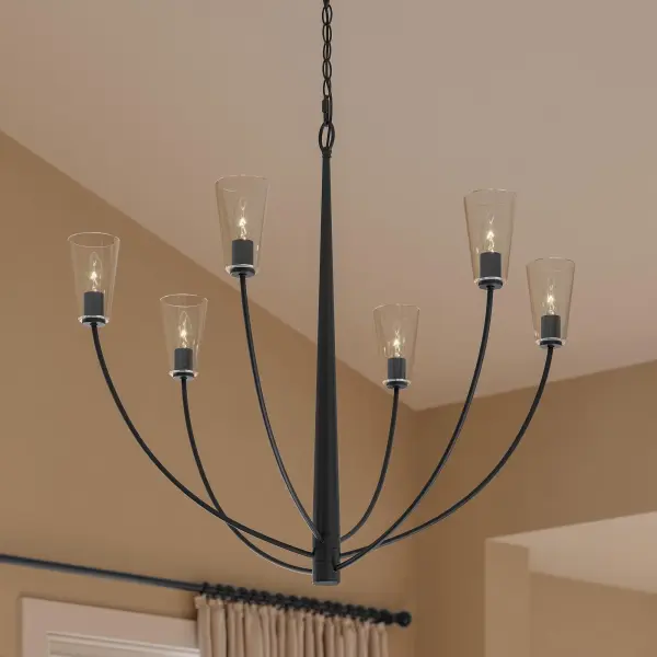 Jheni Six-Light Chandelier - Image 16