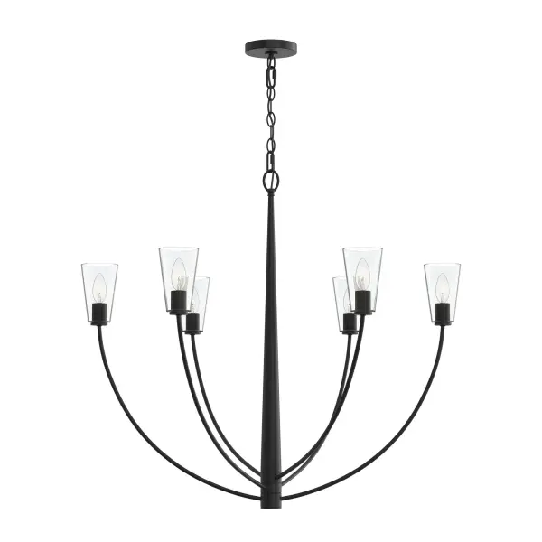 Jheni Six-Light Chandelier - Image 19