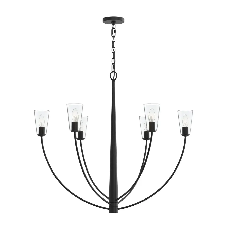 Jheni Six-Light Chandelier - Image 19