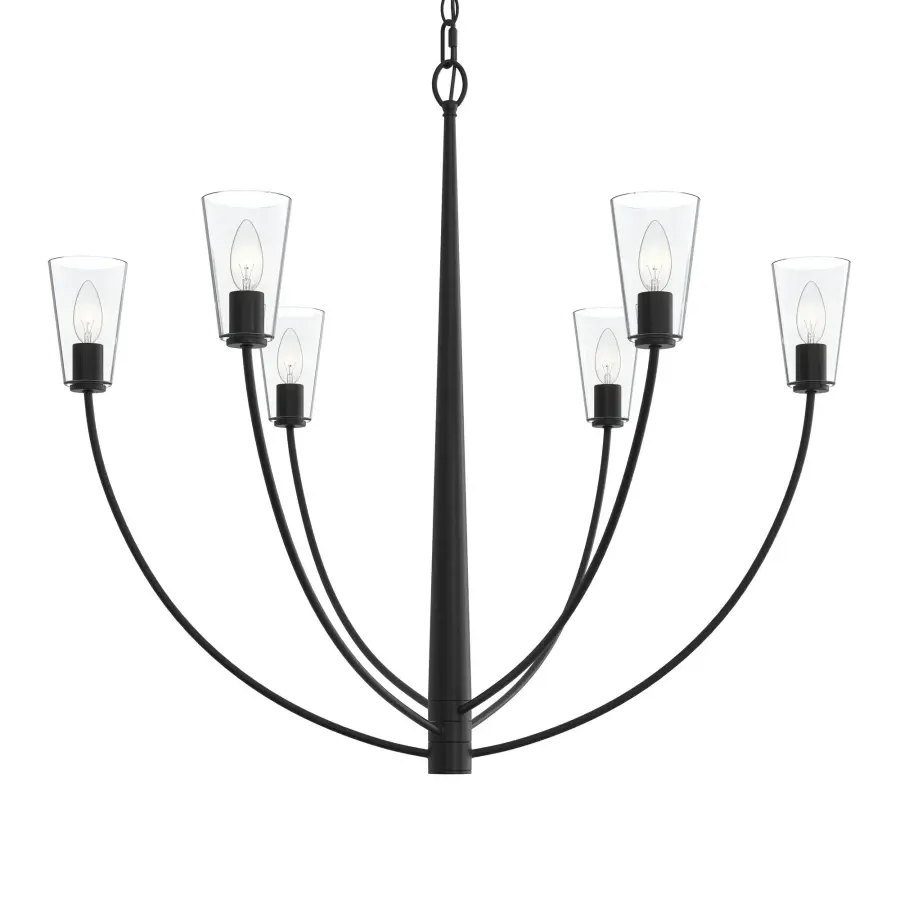 Jheni Six-Light Chandelier - Image 21