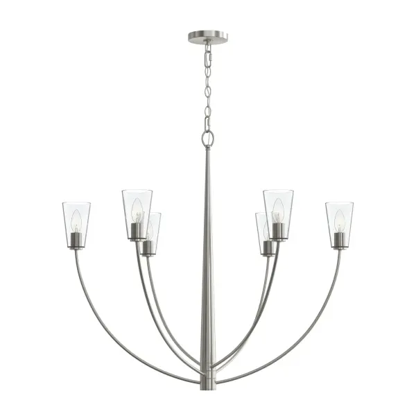 Jheni Six-Light Chandelier - Image 6