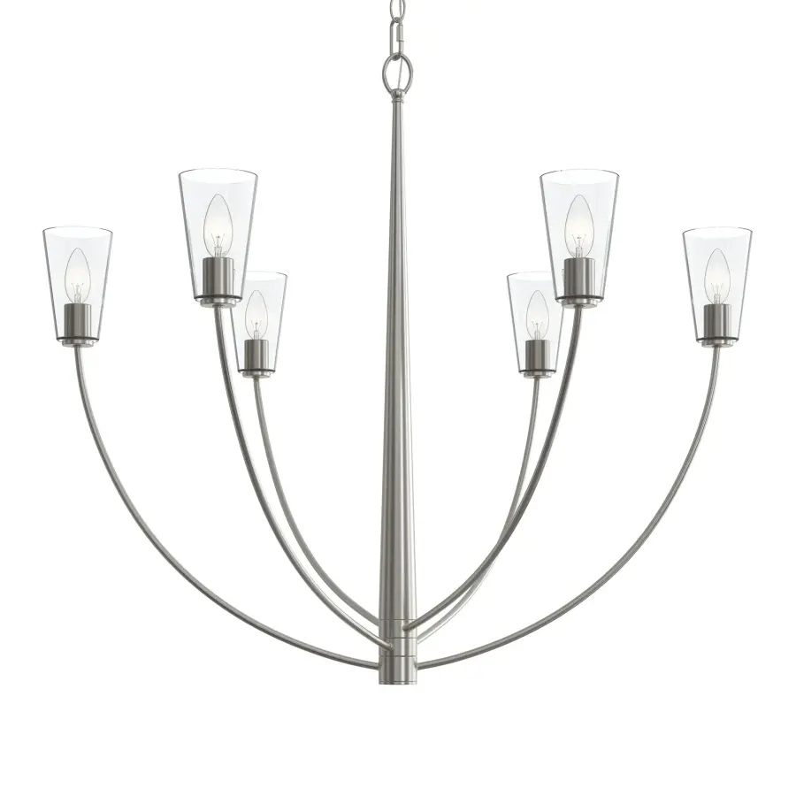 Jheni Six-Light Chandelier - Image 7