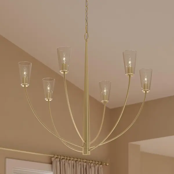 Jheni Six-Light Chandelier - Image 9