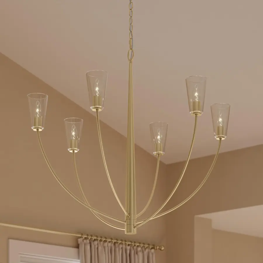 Jheni Six-Light Chandelier - Image 9