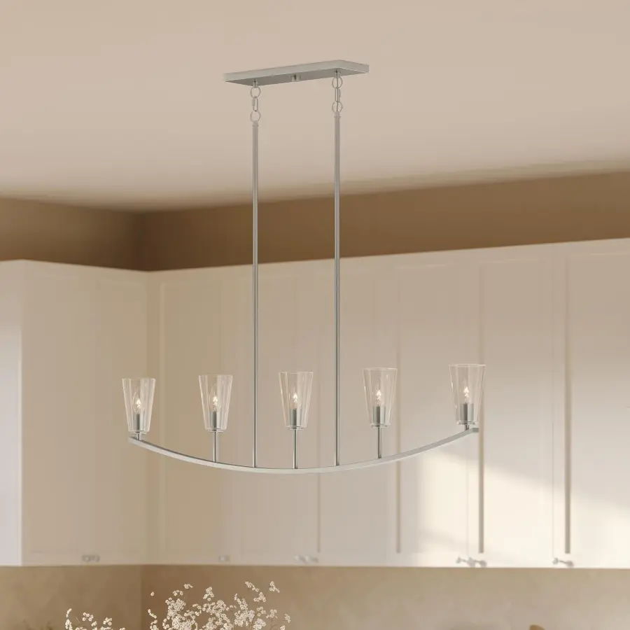 Jheni Five-Light Linear Chandelier - Image 12
