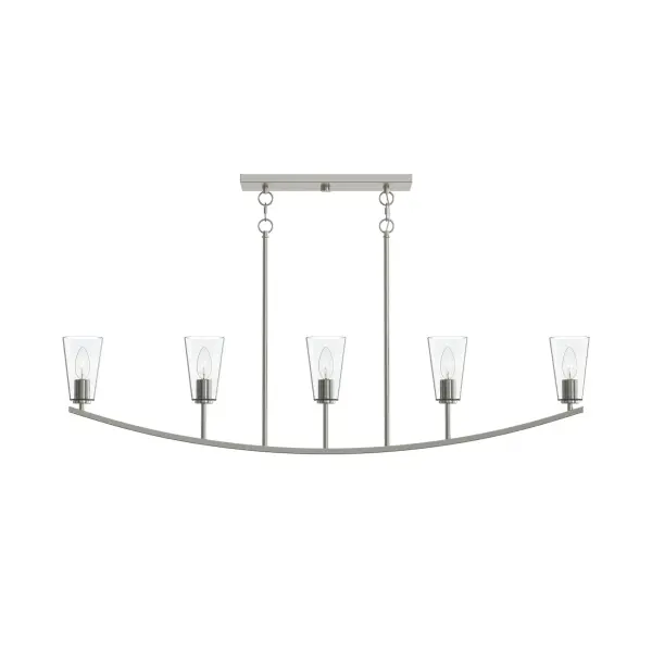 Jheni Five-Light Linear Chandelier - Image 16