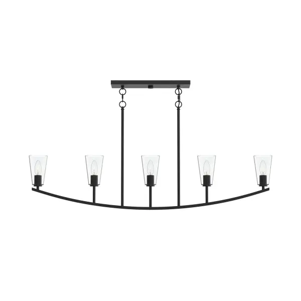 Jheni Five-Light Linear Chandelier - Image 25