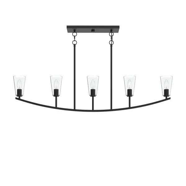 Jheni Five-Light Linear Chandelier - Image 27