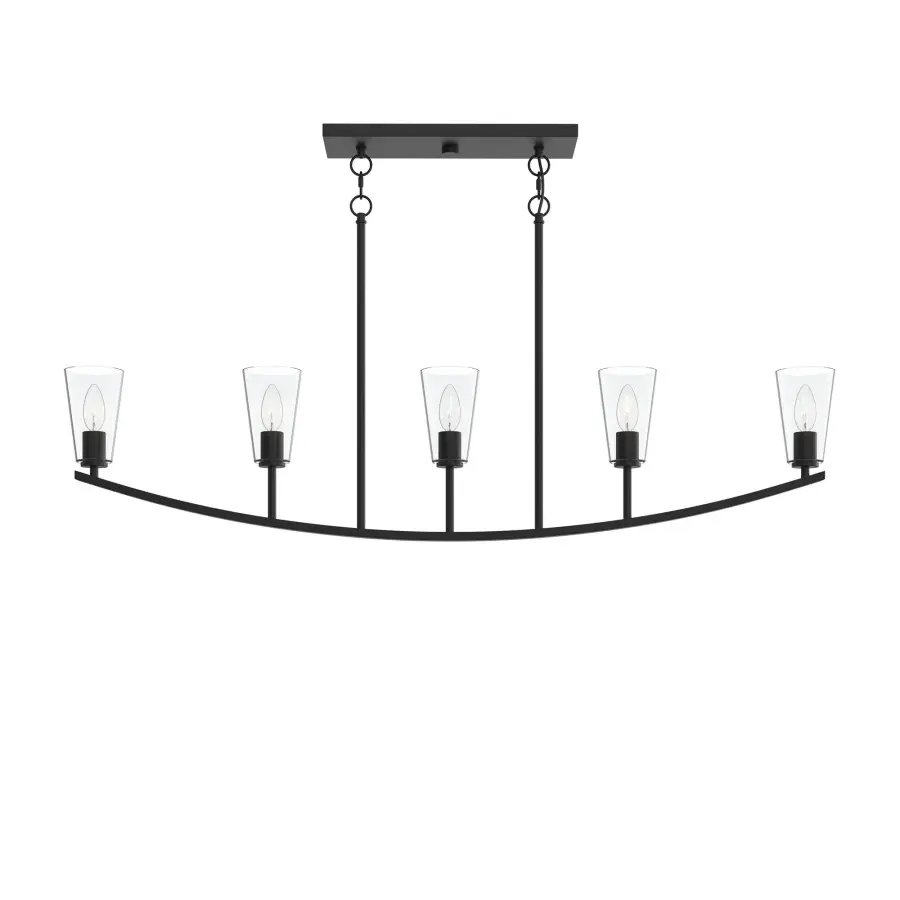Jheni Five-Light Linear Chandelier - Image 27