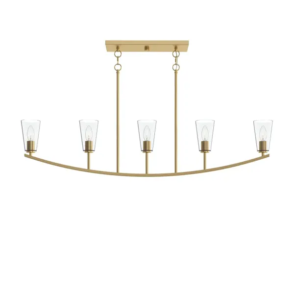Jheni Five-Light Linear Chandelier - Image 9