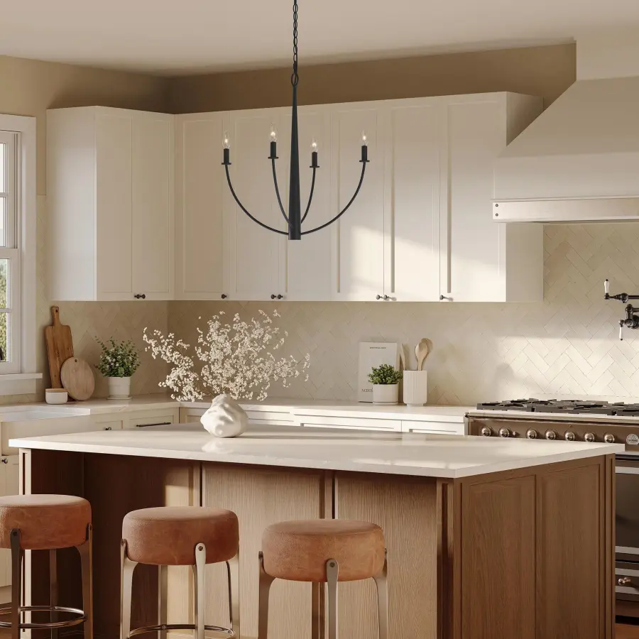 Jheni Four-Light Chandelier - Image 19