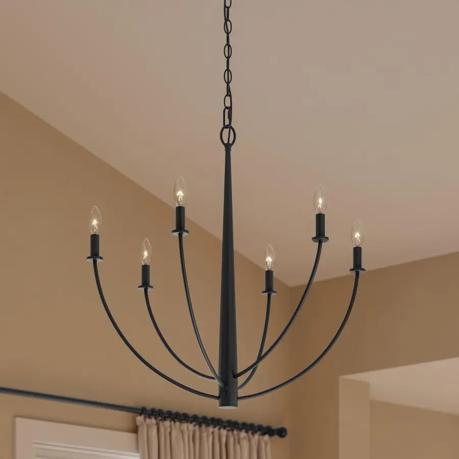Jheni Six-Light Chandelier - Image 12