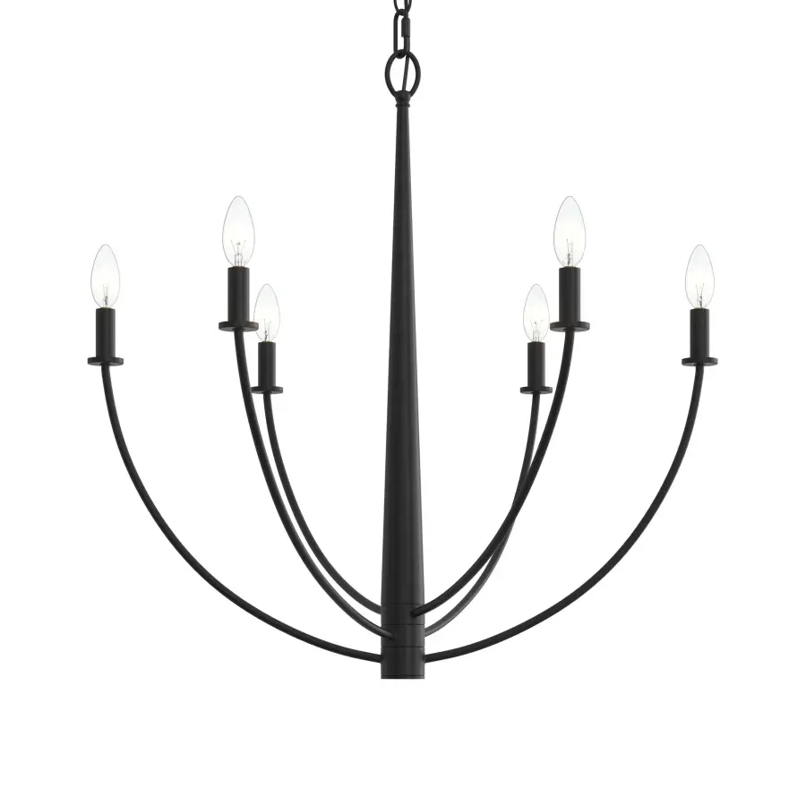 Jheni Six-Light Chandelier - Image 16