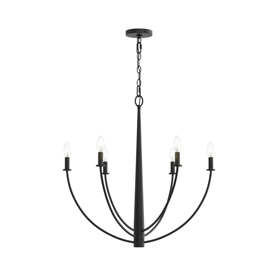 Jheni Six-Light Chandelier - Image 18