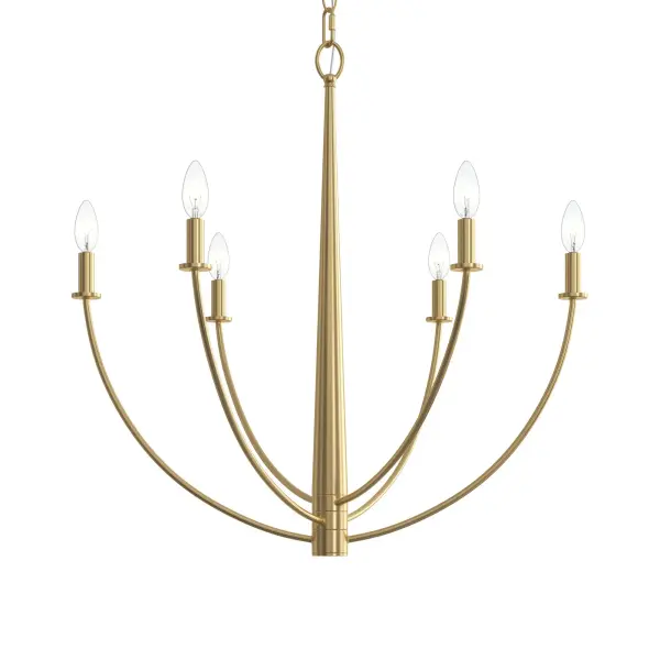 Jheni Six-Light Chandelier - Image 25