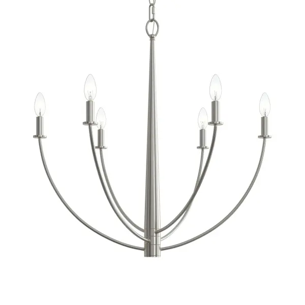 Jheni Six-Light Chandelier - Image 6