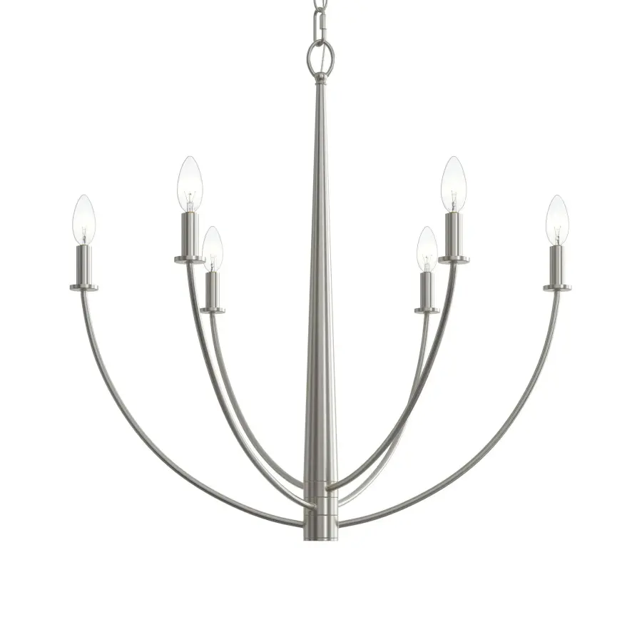 Jheni Six-Light Chandelier - Image 6