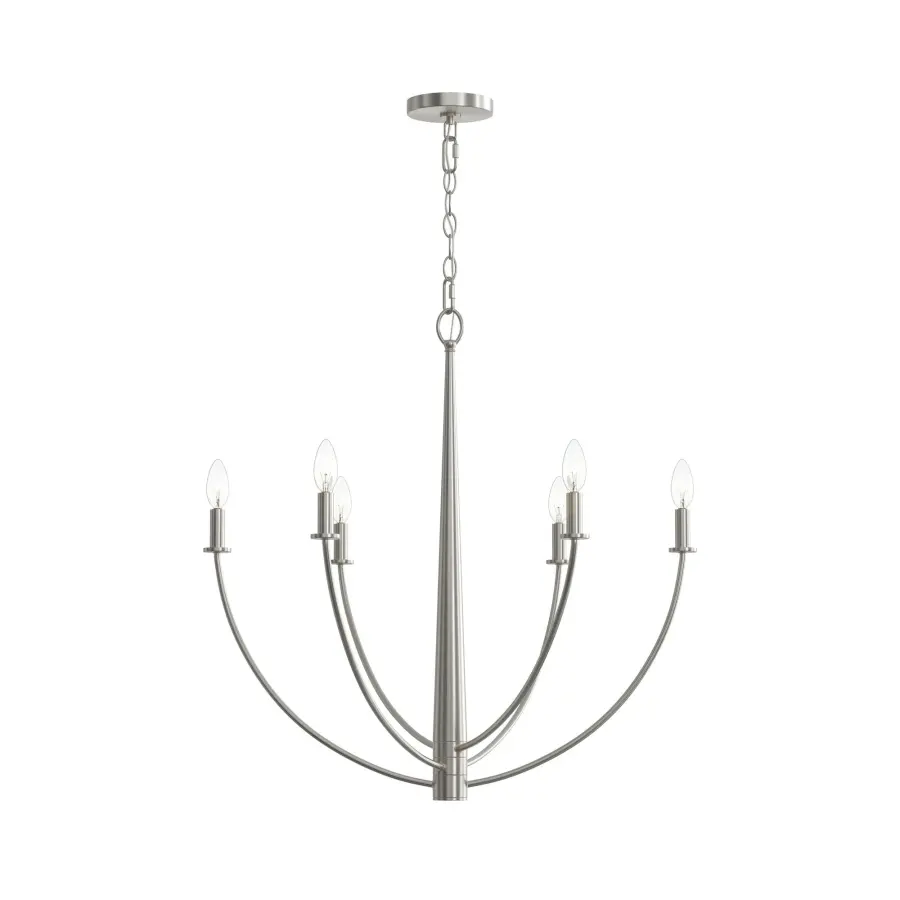 Jheni Six-Light Chandelier - Image 9