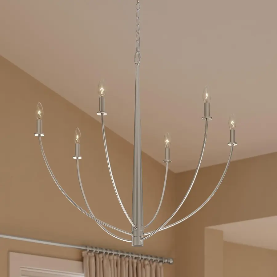 Jheni Six-Light Chandelier - Image 12