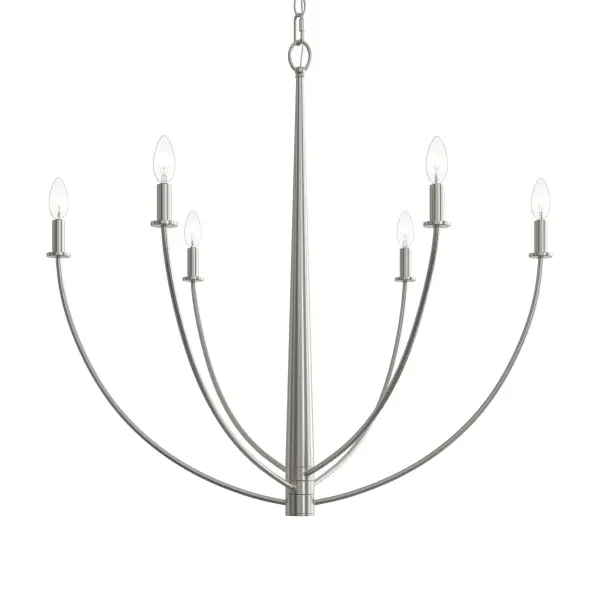 Jheni Six-Light Chandelier - Image 16
