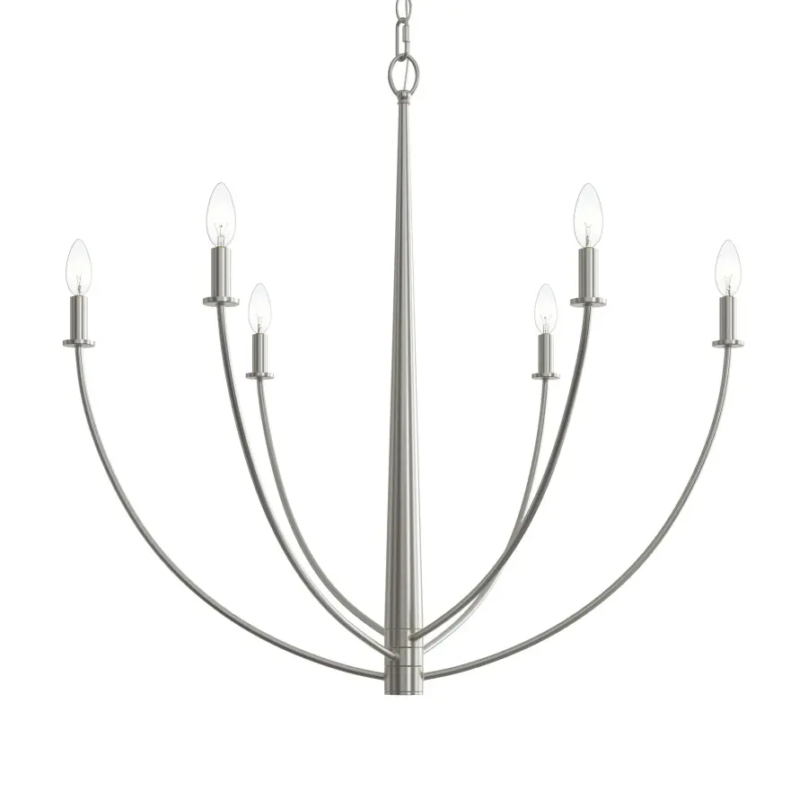Jheni Six-Light Chandelier - Image 16