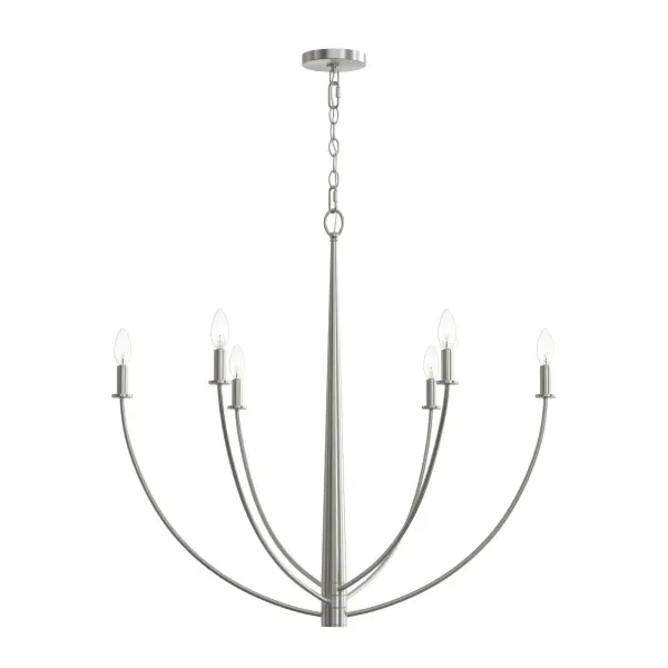 Jheni Six-Light Chandelier - Image 18