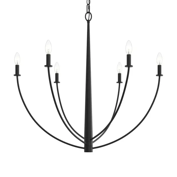 Jheni Six-Light Chandelier - Image 6