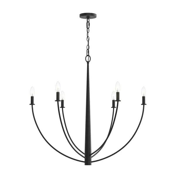 Jheni Six-Light Chandelier - Image 9
