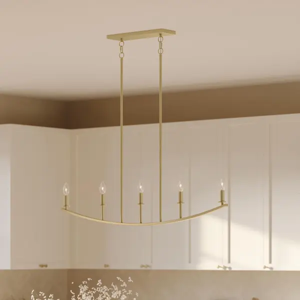 Jheni Five-Light Chandelier - Image 21