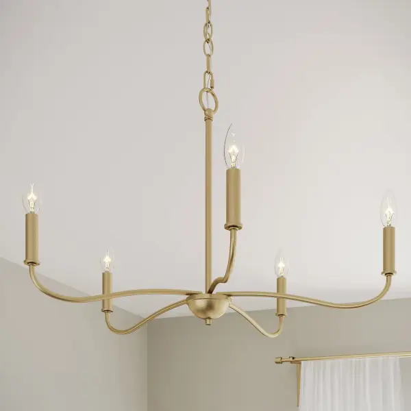 Ilia Five-Light Chandelier - Image 23