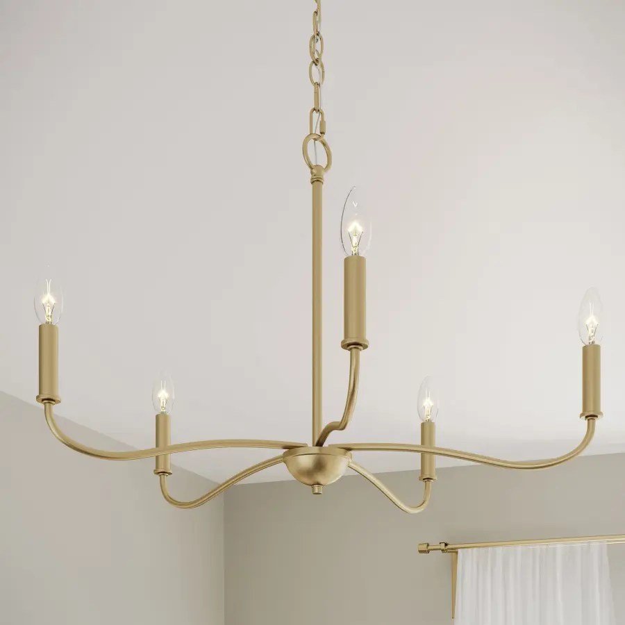 Ilia Five-Light Chandelier - Image 23