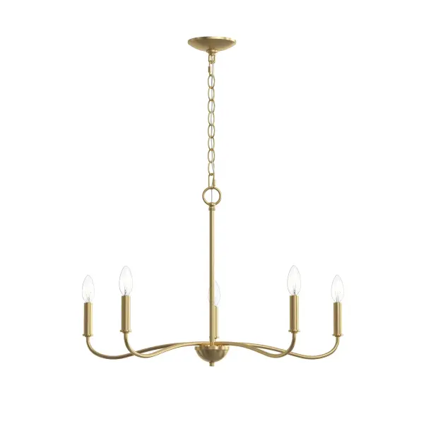 Ilia Five-Light Chandelier - Image 30
