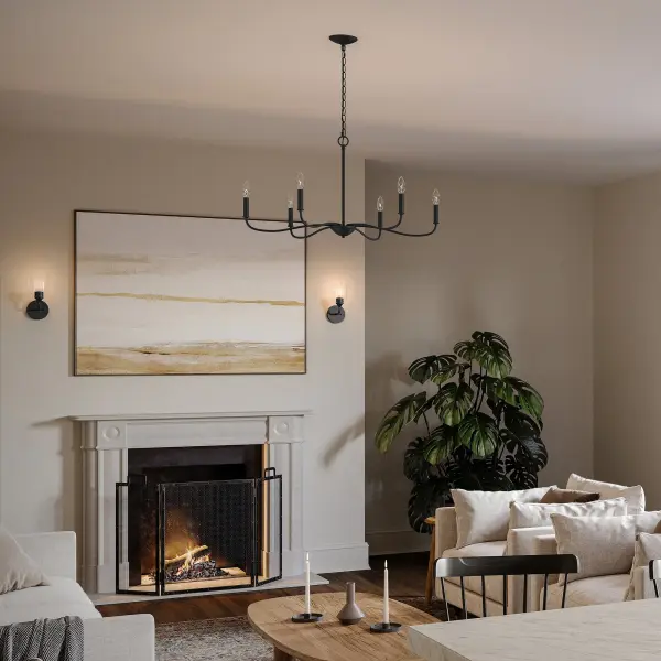 Ilia Six-Light Chandelier - Image 11
