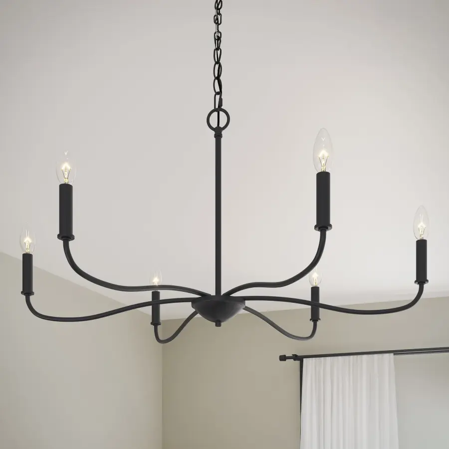 Ilia Six-Light Chandelier - Image 12