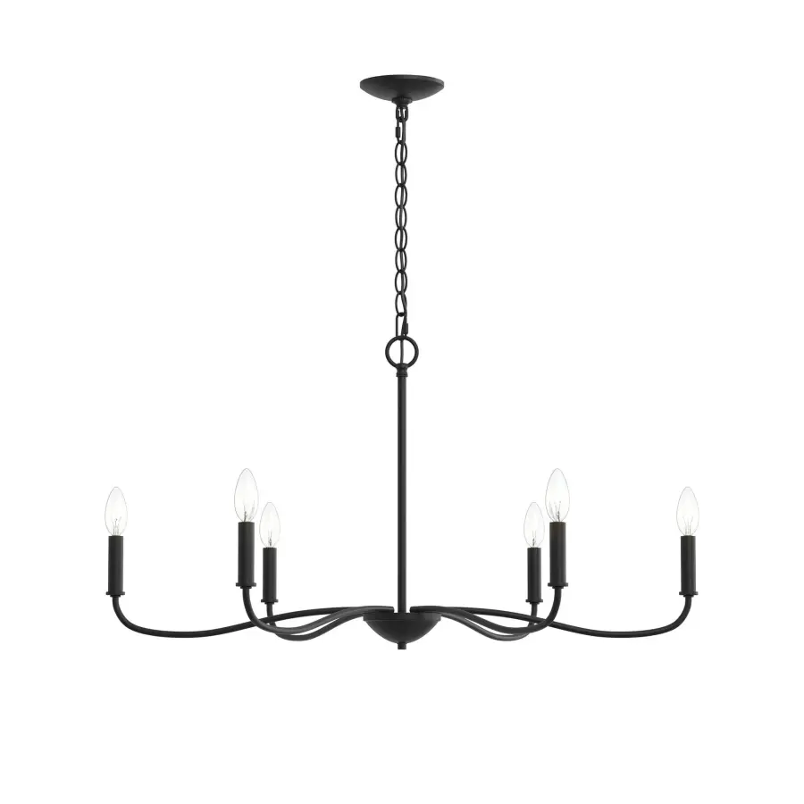 Ilia Six-Light Chandelier - Image 17