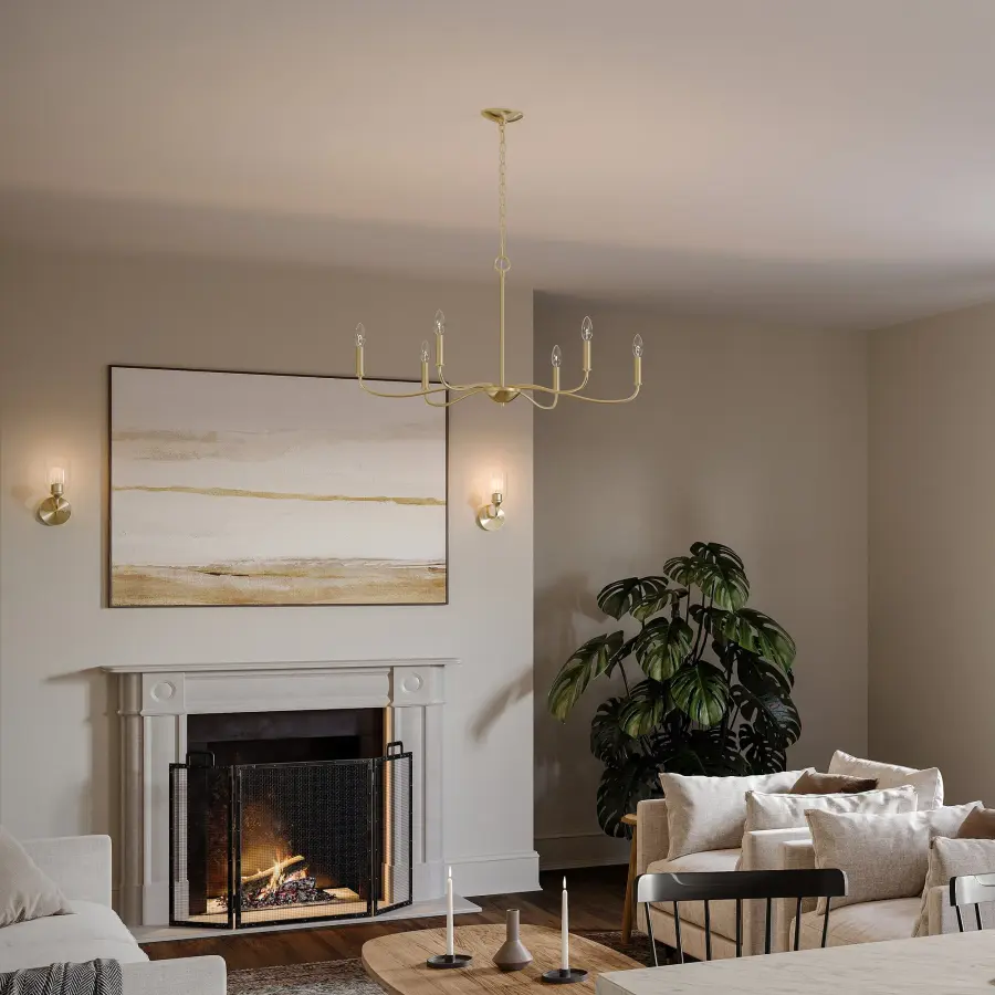 Ilia Six-Light Chandelier - Image 20