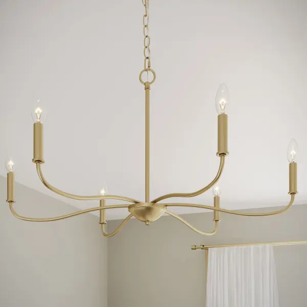 Ilia Six-Light Chandelier - Image 23